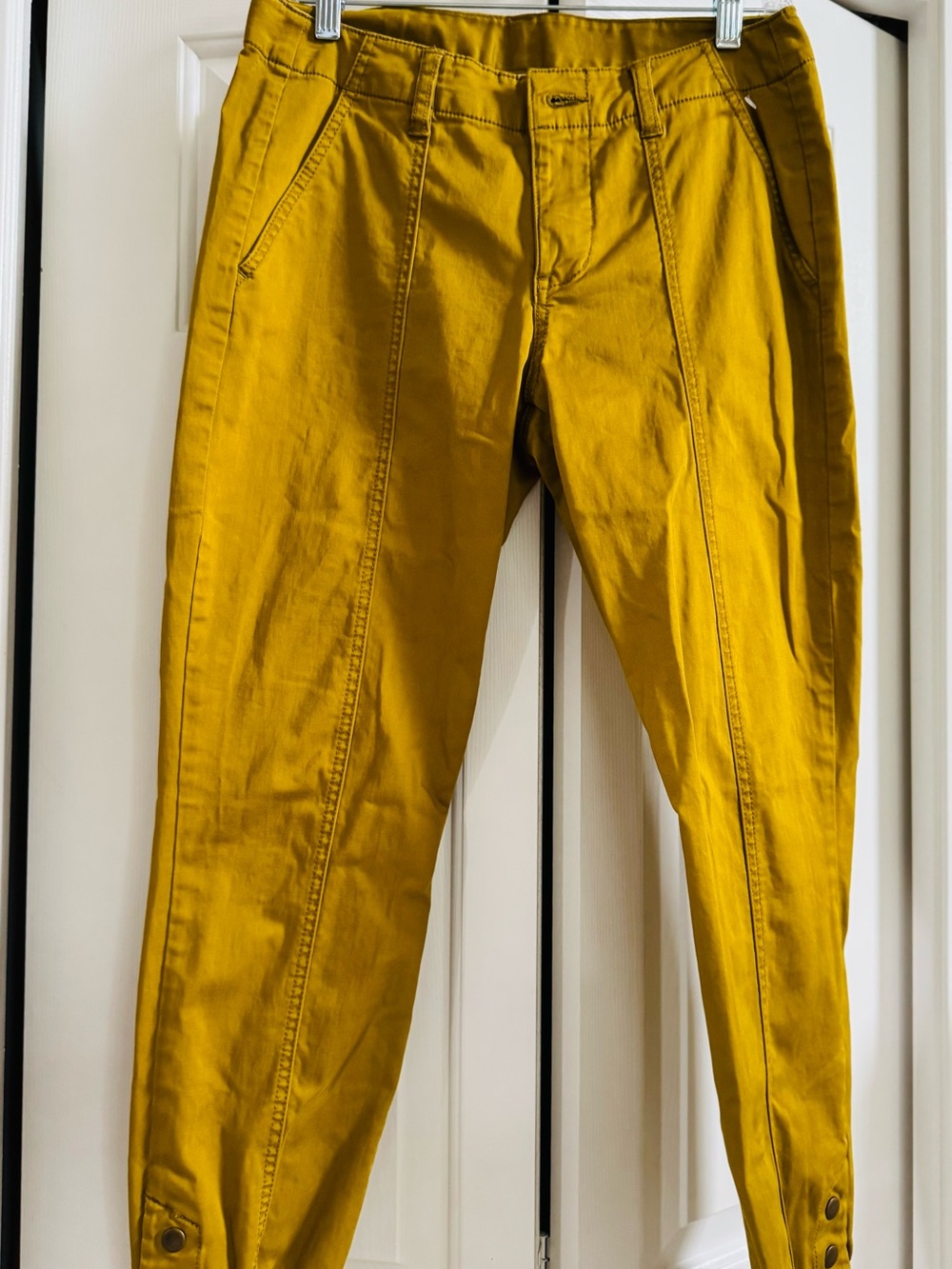CAbi Men's Mustard Chino Trousers - Picture 3 of 6